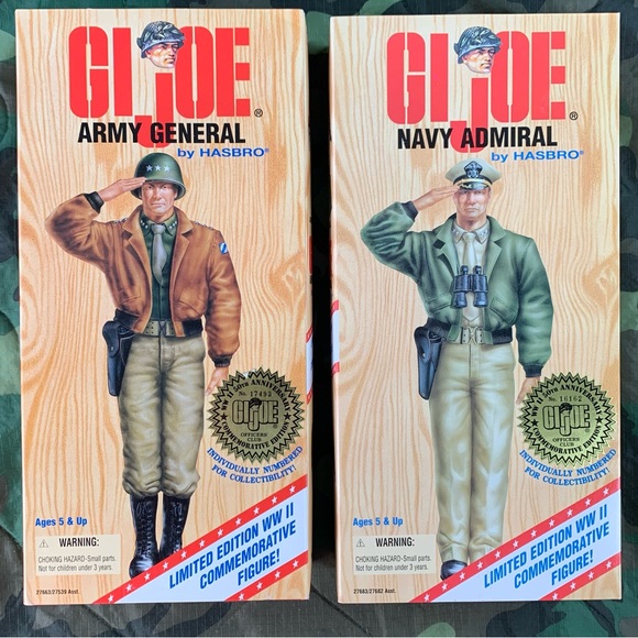 Vintage Hasbro GI Joe Commemorative Edition Figure. 1996.